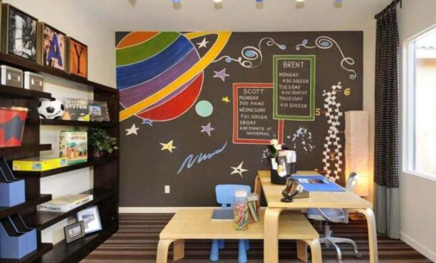 Space homeschool area chalkboard pouted perfectly idea thrive decoor schooling thearchitecturedesigns hadleycourt mesmerizing inspirational