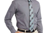 Mens dress shirt teal