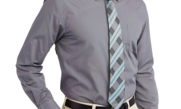 Mens dress shirt teal