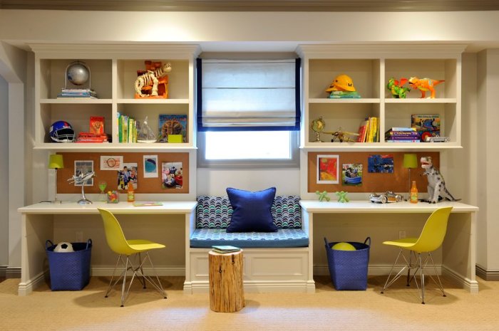 How to decorate study room for kids