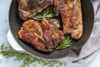 Lamb chops recipe garlic olive grilled oil recipes indian chop herbs spicy rib italian dishes grill rack meat food dera