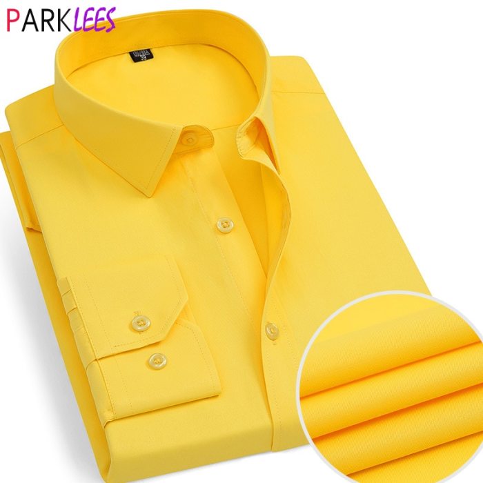 Slim fit short sleeve dress shirts for mens