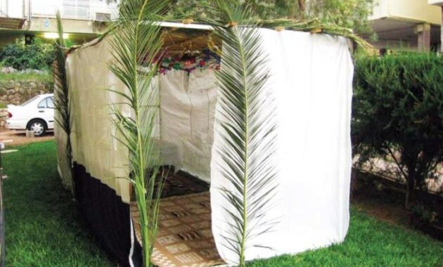 How to make a sukkah decoration