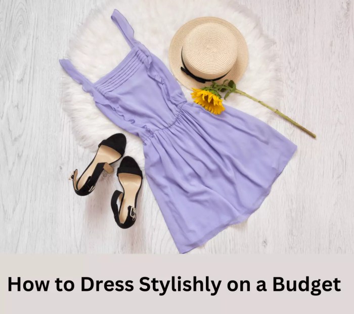 How to dress with style on a budget