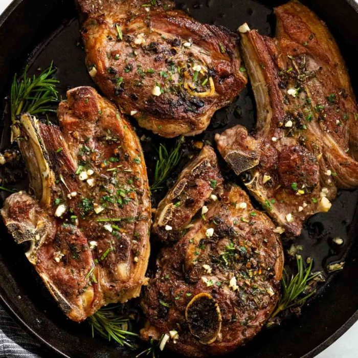 How to cook lamb chops southern style