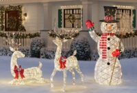 Where to start decorating outdoor for christmas